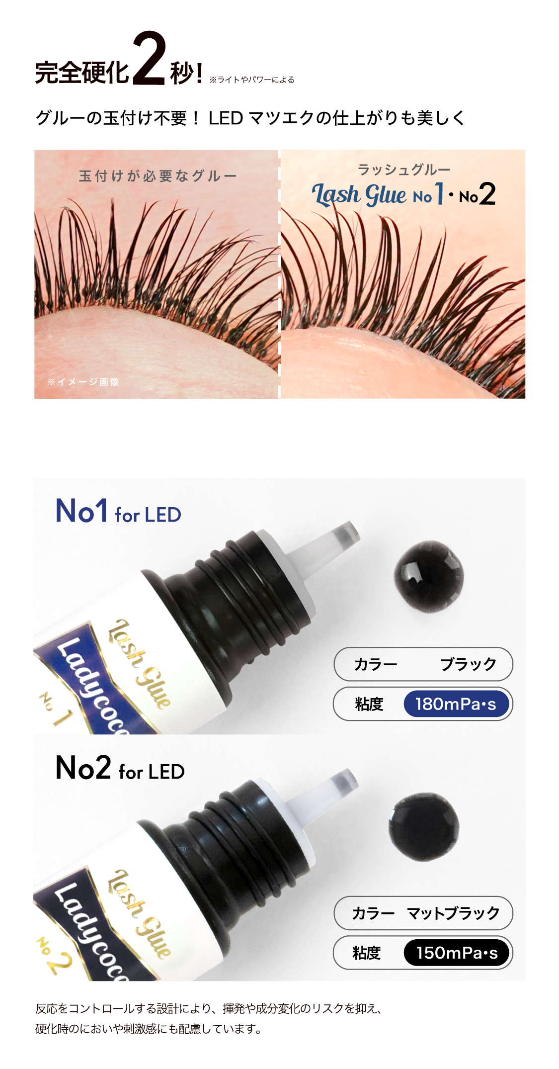 “LashGlueNo2forLED